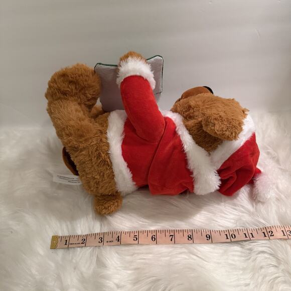 Animated Christmas Storytelling Bear & Mouse Twas the Night Before Christmas - Picture 8 of 10